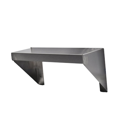 Omnimed Stainless Steel Shelf 8 in. W X 3.5 in. D 301001
